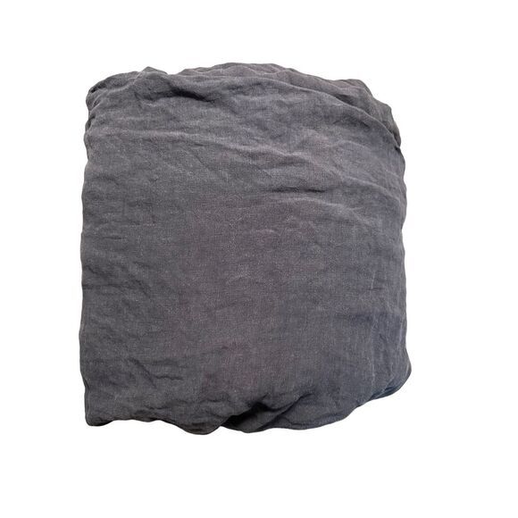 Parachute Linen Duvet Cover King/Cal King Dark Grey - Picture 2 of 7